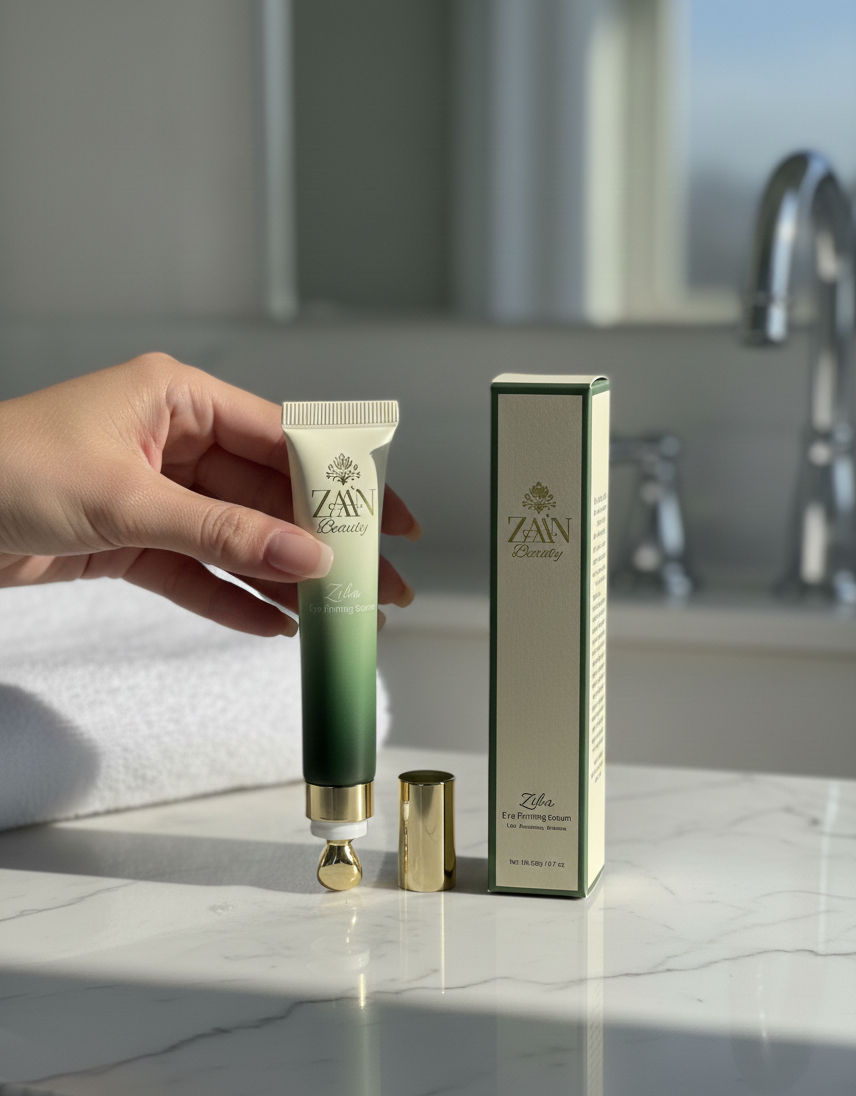 ZIBA Firming Eye Serum – Peptide & Ceramide Lifting Treatment