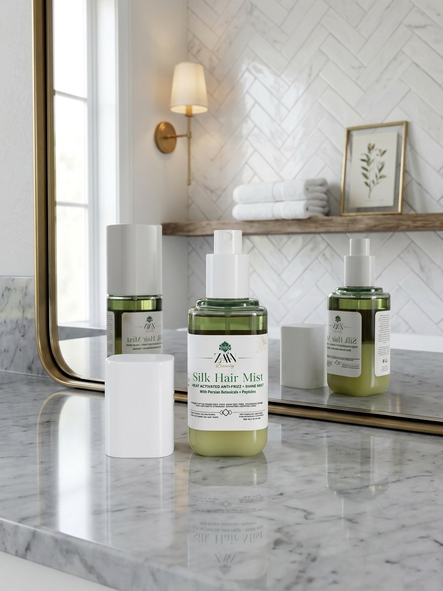 SERANIYA Silk Hair Mist bathroom