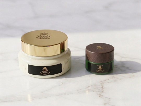 The Soften & Renew Ritual — clean marble duo shot