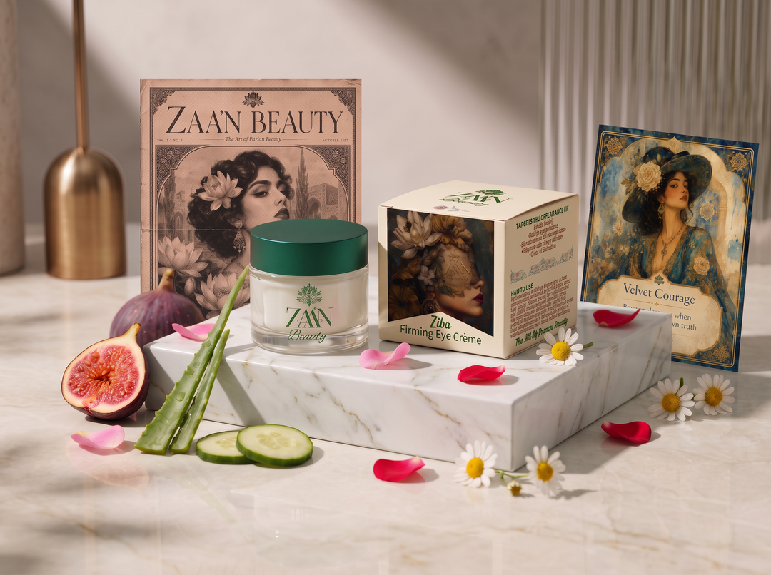 ZIBA Eye Crème — peptide eye cream for dark circles and puffiness by ZAA'N Beauty
