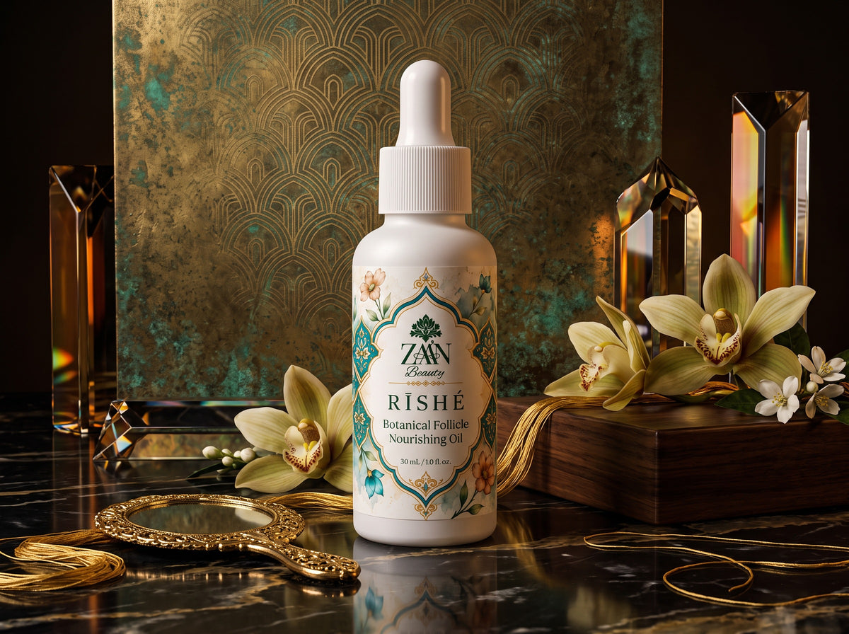 RĪSHÉ Botanical Nourishing Hair Oil 30 mL — ZAA'N Beauty